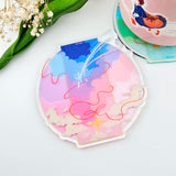 Red String of Fate Coasters