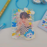 Tasy Stars and Raindrops Clear PC Holder