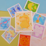 Lil Pokemon Matte Stamp Stickers