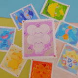 Lil Pokemon Matte Stamp Stickers