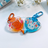 Sweet Perfume Heart Magnet Keychains