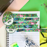 MANIAC Black Holo Foil Washi Tape