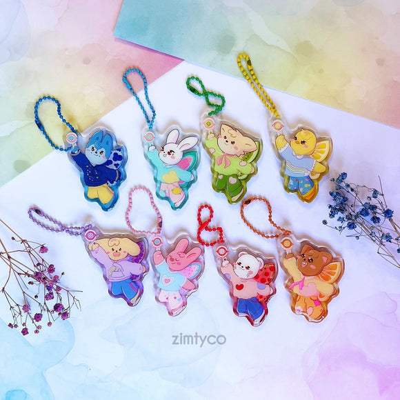 Fruity Warriors Keychains