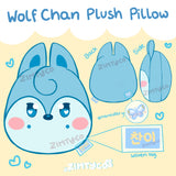 *PREORDER/RESTOCK* Wolfchan Plush Pillow